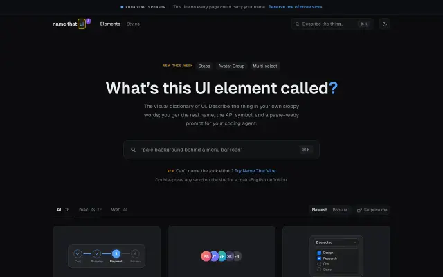Name That UI preview