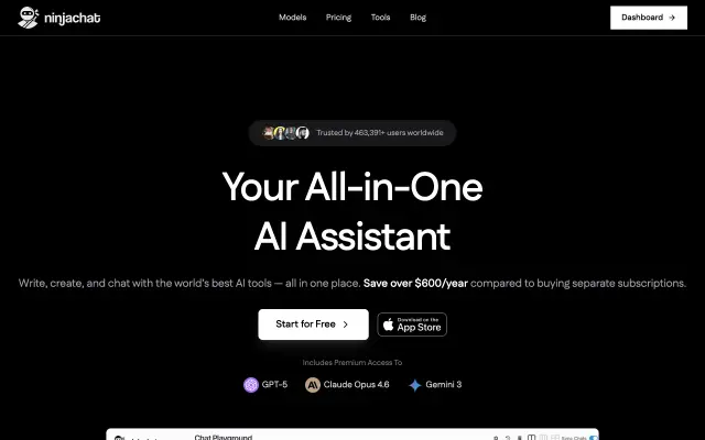 NinjaChat preview