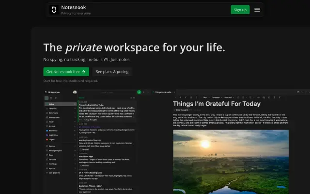 Notesnook preview