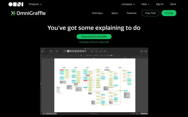 OmniGraffle preview