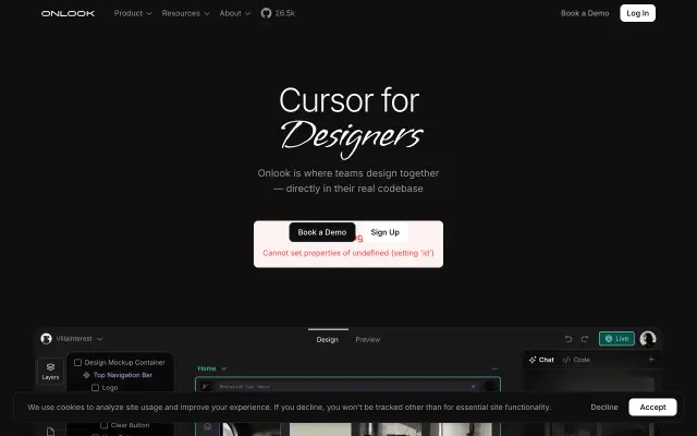 Onlook preview