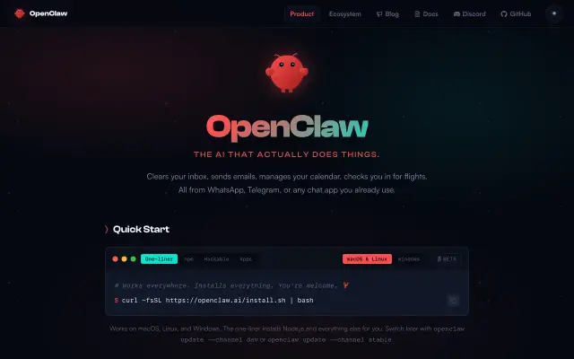 OpenClaw preview