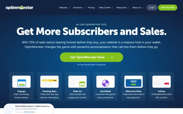 OptinMonster preview