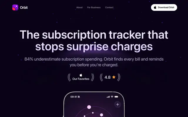 Orbit preview