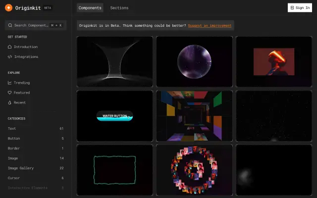 Originkit preview