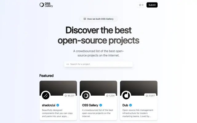 OSS Gallery preview