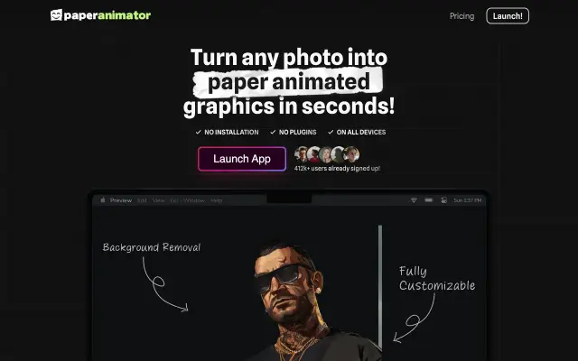 Paper Animator preview