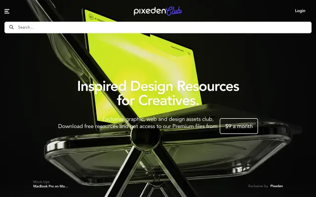 Pixeden preview
