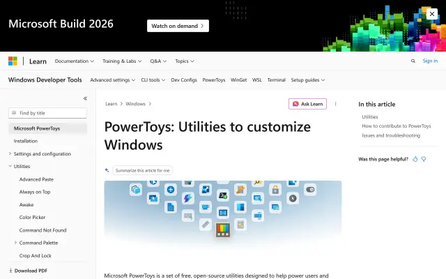 PowerToys preview