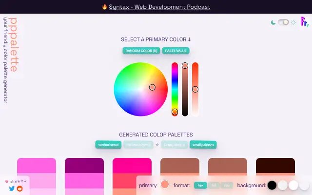 PPPalette preview