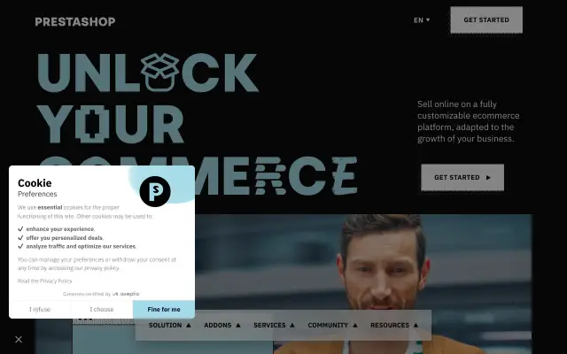 PrestaShop preview