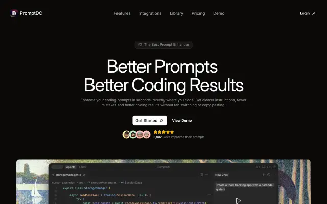 PromptDC preview