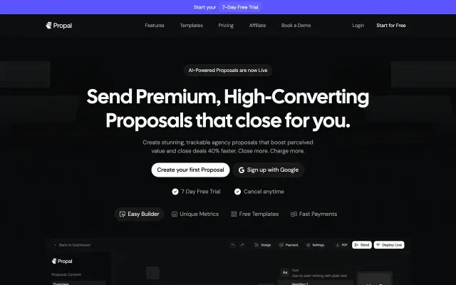 Propal preview