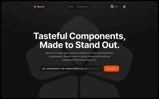 Rare UI preview