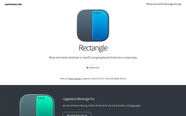 Rectangle preview