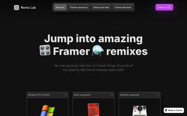 Remix Lab preview