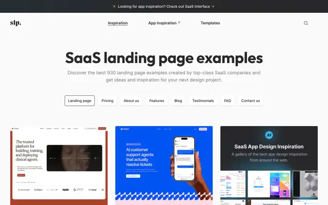 SaaS Landing Page preview