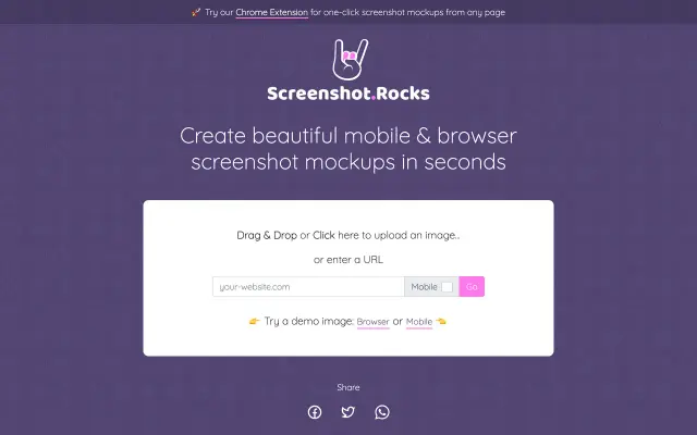 Screenshot.rocks preview
