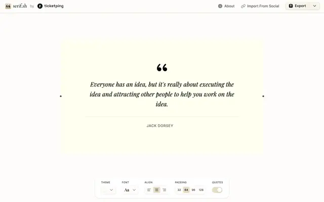 serif.sh preview