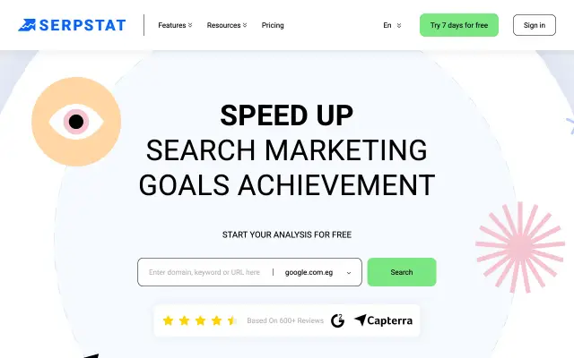 Serpstat preview