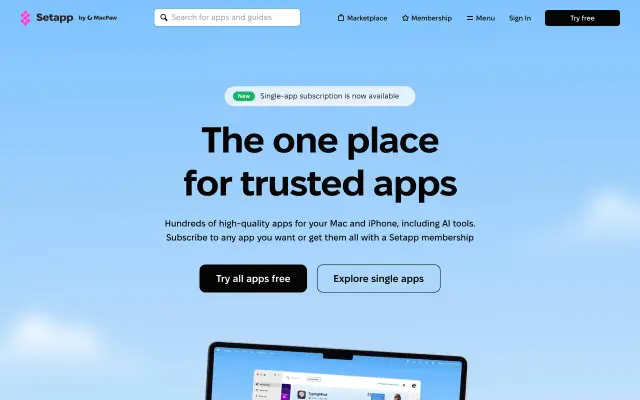 Setapp preview