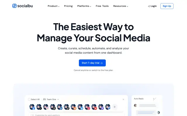 SocialBu preview