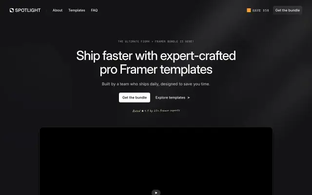 Spotlight Design preview