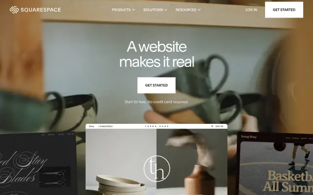Squarespace preview