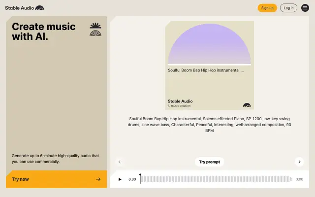 Stable Audio preview