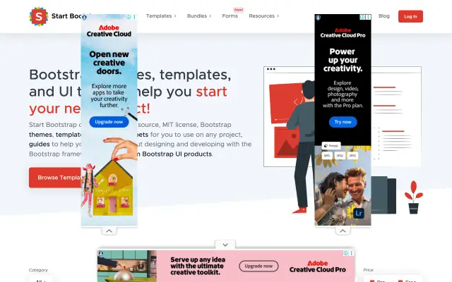 Start Bootstrap preview