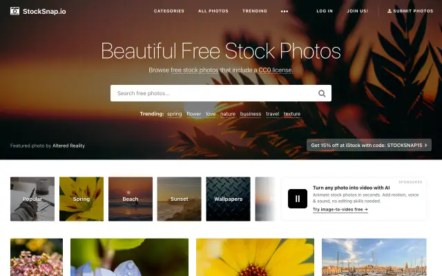 StockSnap preview