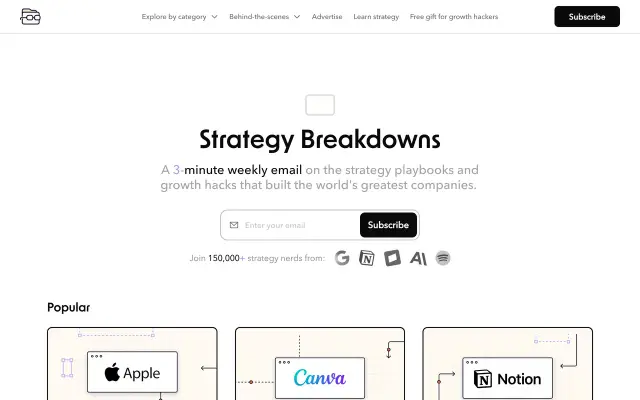 Strategy Breakdowns preview