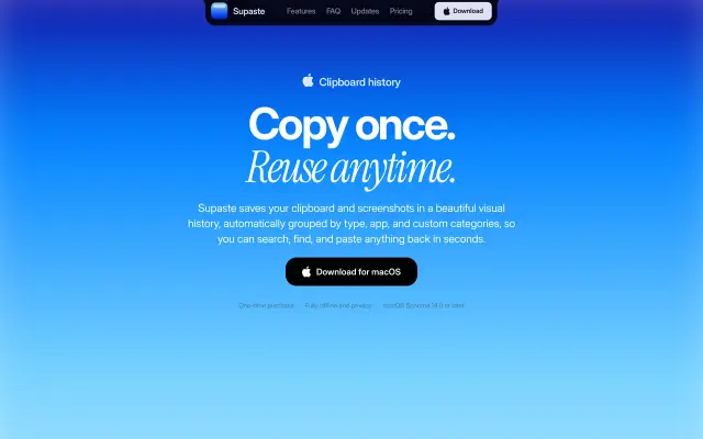 Supaste preview