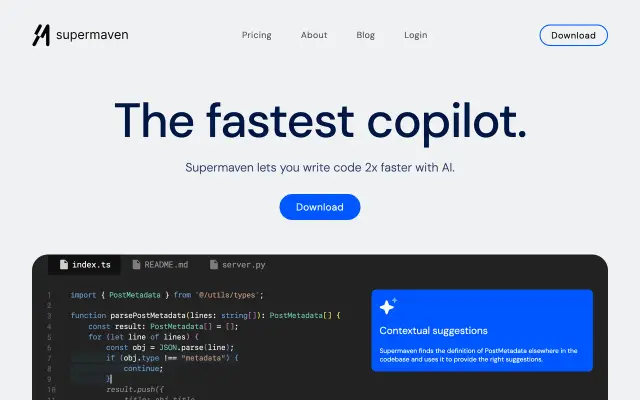 Supermaven preview