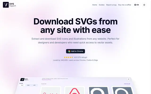 SVG Export preview