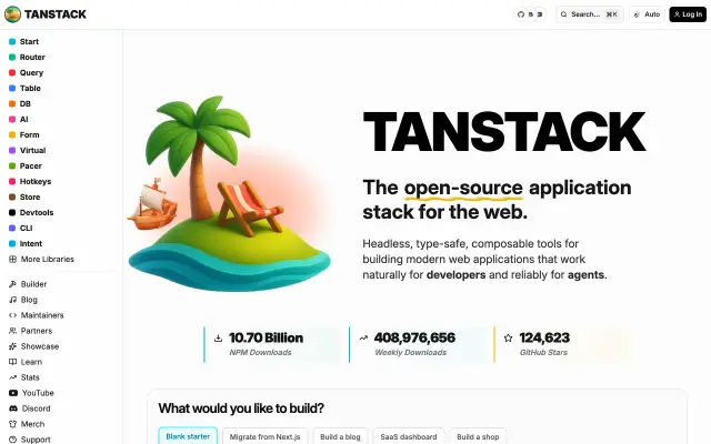 TanStack preview