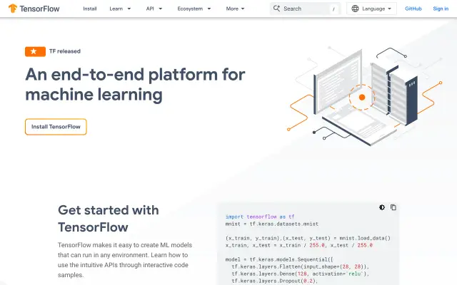 TensorFlow preview