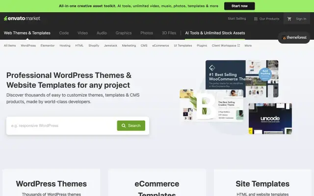 ThemeForest preview
