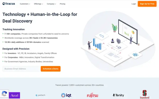 Tracxn preview