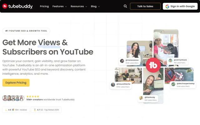 TubeBuddy preview