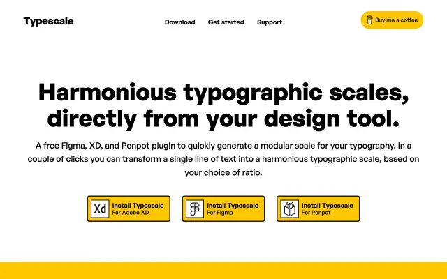 Typescale preview