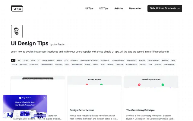 UI Design Tips preview