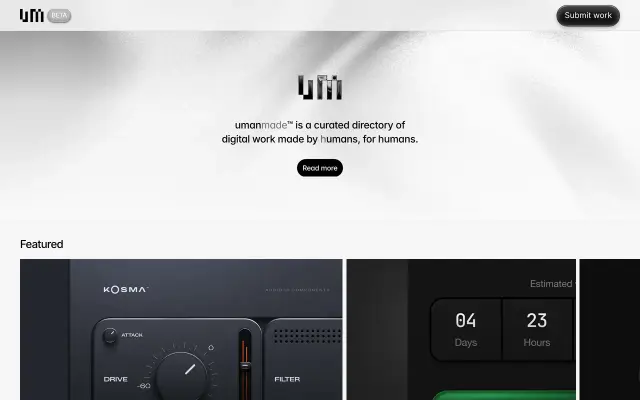 umanmade™ preview