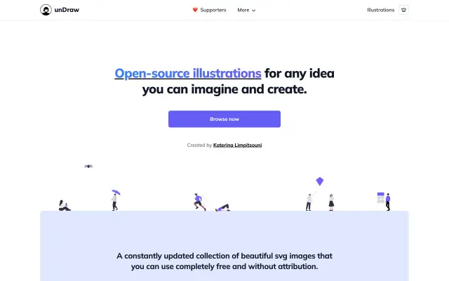 unDraw preview