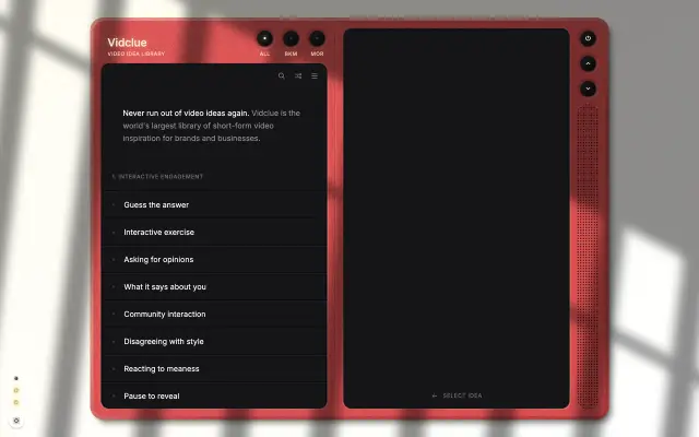 VidClue preview
