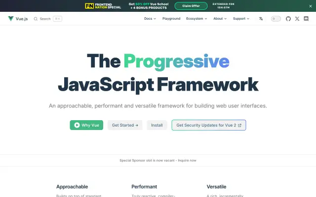 Vue preview