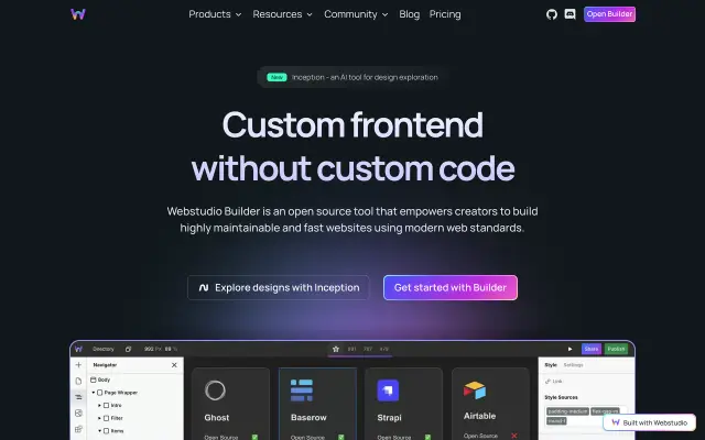 Webstudio preview