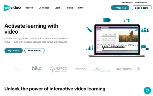 WeVideo preview