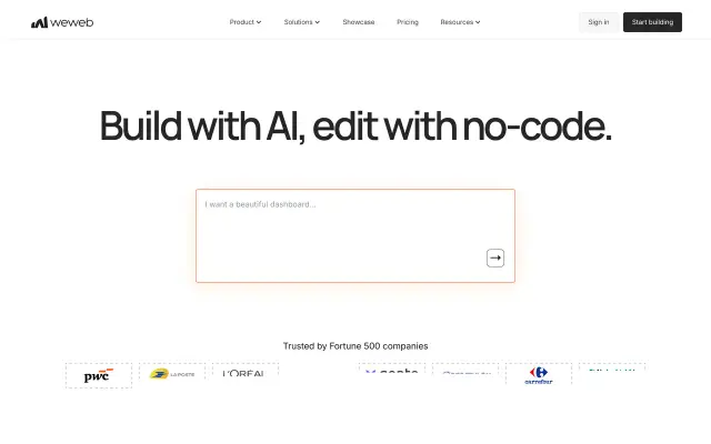 WeWeb preview