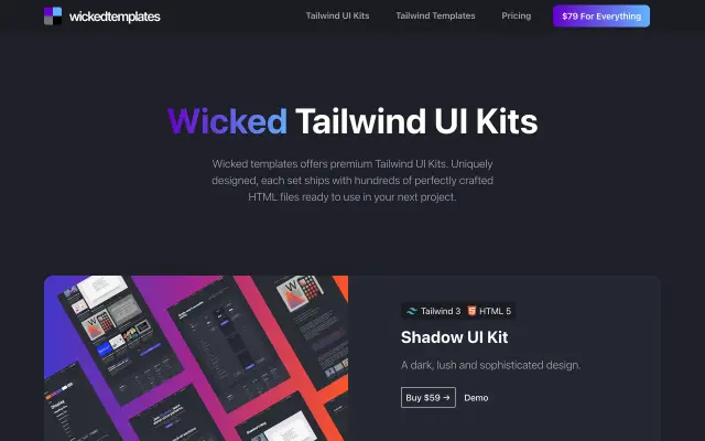 Wicked Templates preview